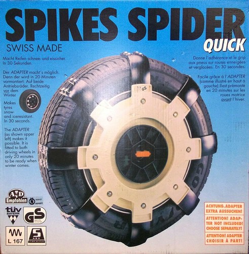 Paar spikes spider quick gr - paar,